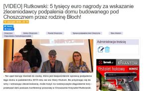 [VIDEO] Choszczno: Poszukiwany za groźby zabicia i wymuszenia w rękach Policji. Poszukiwania podpalacza ze wsi Stary Klukom i zleceniodawcy objęte tajemnicą!