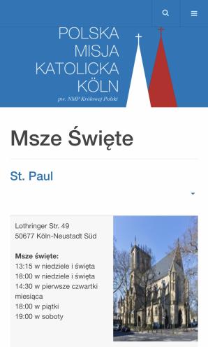 Słowo na niedzielę 18 lipca, z modlitwą za ofiary powodzi, z polskiego kościoła w Kolonii w Niemczech