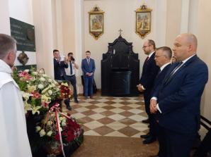 Wizyta wiceministra Jarosława Sellina w Berdyczowie na Ukrainie