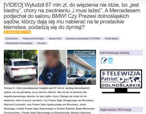 [VIDEO] RUTKOWSKI: Wrocławski „Tulipan” Tomasz K. ma iść do więzienia. Tak zdecydował, po dostarczeniu argumentów, Sąd Rejonowy w Środzie Śląskiej!