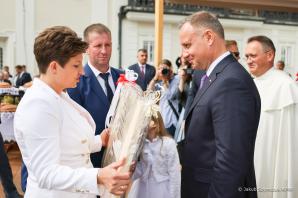 [VIDEO] Dożynki Jasnogórskie z udziałem Prezydenta