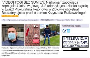 Kolejny sukces Rutkowskiego! Sąd Apelacyjny w Poznaniu uznał jego racje, zmienił postanowienie przyznając chłopca spod Złotowa pod opiekę ojca a nie matki! I jej nieobliczalnego konkubenta!