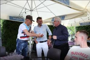 Krzysztof Rutkowski w restauracji Casa Mia w Zielonej Górze. Co tam robił?