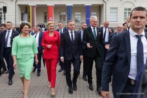 Wilno i Warszawa są bliżej siebie niż kiedykolwiek w ostatnich wiekach- wizyta pary prezydenckiej w Litwie