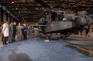 O bezpieczeństwie Polski z udziałem śmigłowców Prezydent RP w Bazie Lotniczej w Inowrocławiu