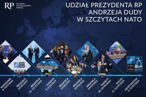 [VIDEO] Prezydent RP na szczycie NATO: Jedność, odporność i gotowość
