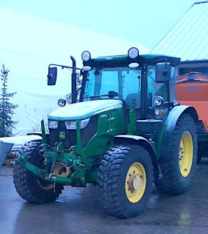 RUTKOWSKI W AKCJI: Kradzież ciągnika JOHN DEERE 5090G na terenie gminy Widawa