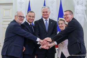 [VIDEO] Prezydent: To przełomowy moment dla naszego bezpieczeństwa energetycznego