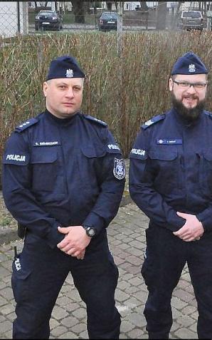 [VIDEO] 1,5-roczne dziecko uratowali Policjanci ze szkoły w Szczytnie