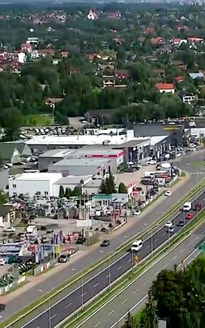 [VIDEO] Policyjny dron na „Zakopiance”