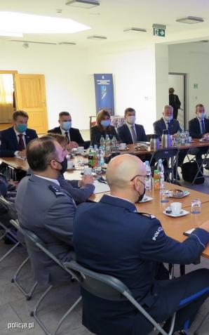 Delegacja narodowej policji Ukrainy z wizytą w Polsce