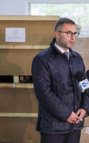 Z inicjatywy Prezydenta wyruszył kolejny transport z pomocą dla migrantów na granicy z Białorusią