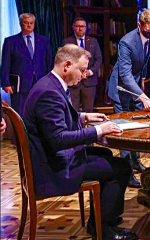 Prezydent na Ukrainie na szczycie Trójkąta Lubelskiego. Przywódcy solidarnie wyrazili sprzeciw wobec ataków hybrydowych ze strony białoruskiego reżimu i Moskwy, podkreślili także poparcie dla integralności Ukrainy