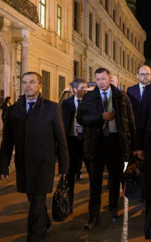 Monachium. Spotkanie z Prezydentem Francji i Kanclerzem Niemiec