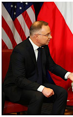 [VIDEO] Spotkanie Andrzeja Dudy z Donaldem Trumpem w Waszyngtonie