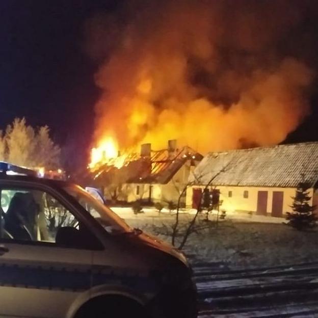 Giżycko: Bez wahania weszli w ogień ratować ludzkie życie