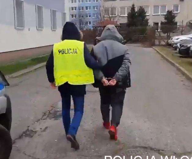 [VIDEO] Groził dziennikarce. Zatrzymany przez policjantów