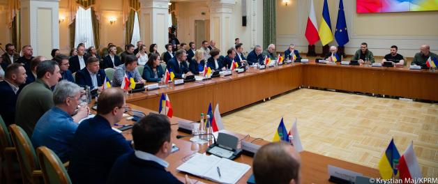 [VIDEO] Premier na Ukrainie: podpisane dokumenty stanowią przedsionek do zupełnie innej współpracy, jakiej do tej pory Ukraina nie miała z żadnym innym państwem