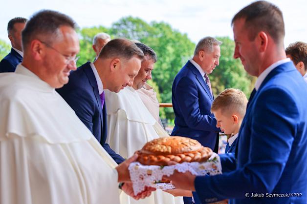 [VIDEO] Dożynki Jasnogórskie z udziałem Prezydenta