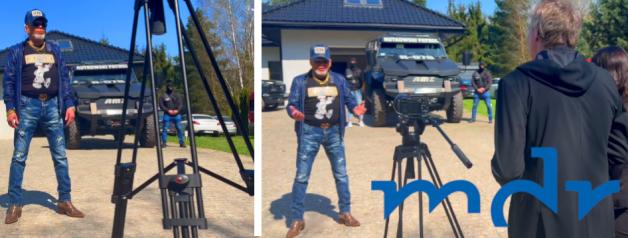 [VIDEO] Dziś o 20:20 na antenie niemieckiej telewizji MDR wywiad z Krzysztofem Rutkowskim w sprawie protestu kierowców w Niemczech