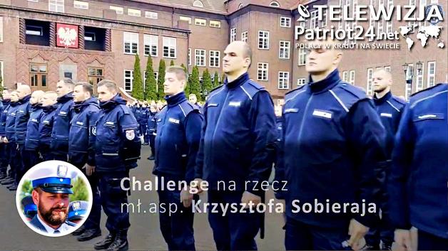 [VIDEO] Solidarność Niebieskiej Rodziny: Wyjątkowy Challenge dla poszkodowanego policjanta