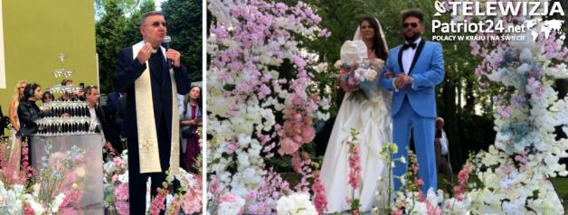[VIDEO] Maja i Krzysztof Rutkowscy w obecności księdza odnowili przyrzeczenie miłości